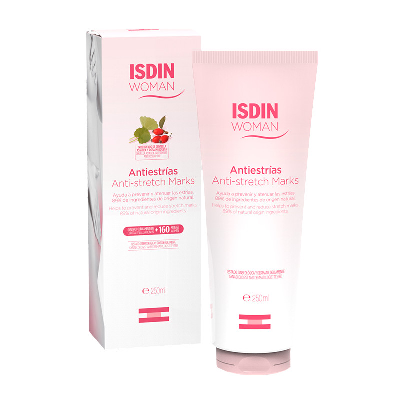 Isdin Woman Crema Antiestrías 250ml.