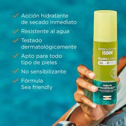 Isdin Fotoprotector Hydro Lotion Protect & Detox 50 Fps 200ml.