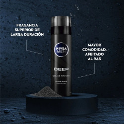 Nivea Men Deep Gel De Afeitar 200ml.