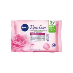 Toallitas Nivea MICELARES ROSE CARE 25 Un.