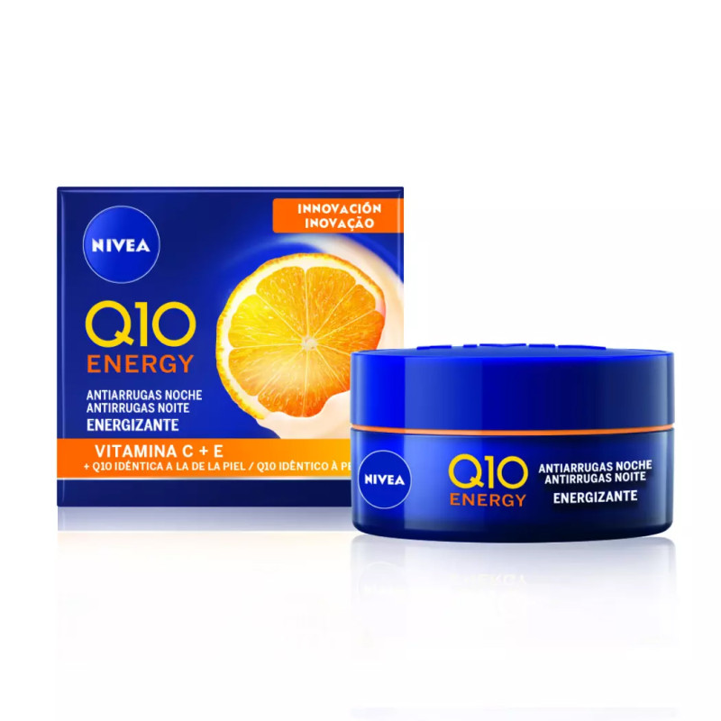 Nivea Q10 Energy Antiarrugas Noche 50g.