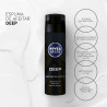 Nivea Men Deep Spuma De Afeitar 200ml.