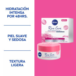 Nivea Rose Care Crema Hidrat. Gel 50g.