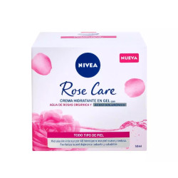 Nivea Rose Care Crema Hidrat. Gel 50g.