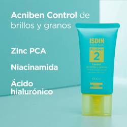 Isdin Oily Skin Control Brillo Y Granos 40ml.