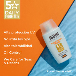 Isdin Fotoprotector Fusion Wather Magic Oil Control 50fps 50ml.