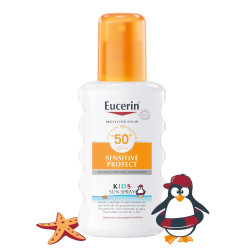 Eucerin Protector Solar 50 Fps Sensitive Protect Kids Spray Corporal 200ml.