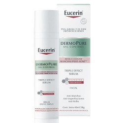 Eucerin Dermo Pure Oil Control Triple Effect Serum 40ml.