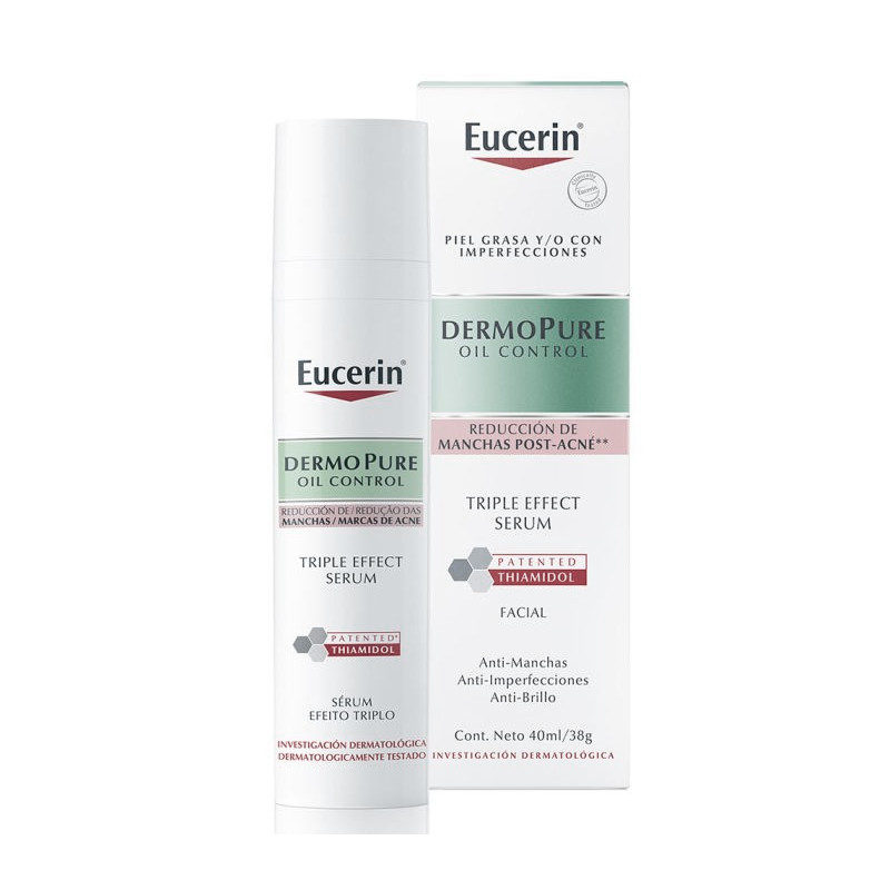 Eucerin Dermo Pure Oil Control Triple Effect Serum 40ml.