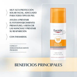 EUCERIN SUN FACE FLUIDO ANTIPIGMENTO FPS 50+ 50ML