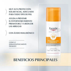 EUCERIN SUN FACE FLUIDO ANTIEDAD SPF50 50ML