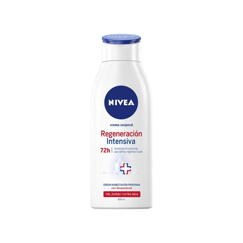 Nivea Crema Corporal Regeneración Intensiva 72h. 400ml.