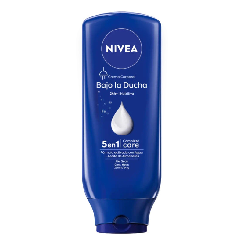 Nivea Crema Corporal Bajo La Ducha 24h. 250ml.