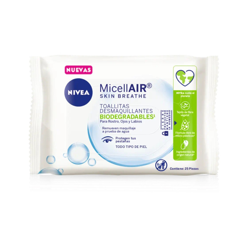 Toallitas Nivea MICELARES 25 Un.