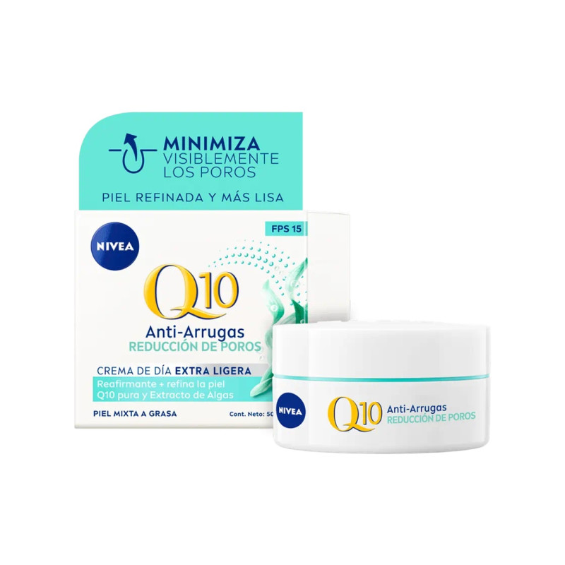 Nivea Crema Q10 Reduc. De Poros Dia 50g.