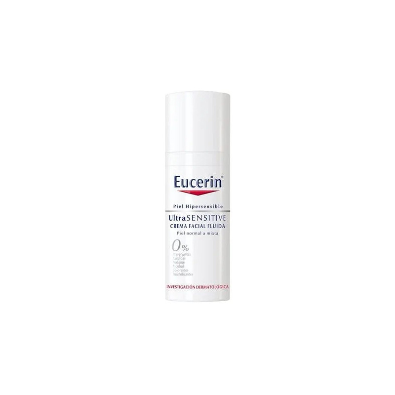 Eucerin Crema Facial Fluida Ultrasensitive 50 mL