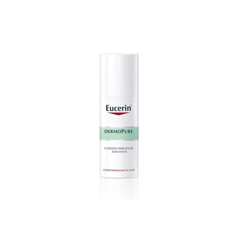 Eucerin Dermo Pure Oil Control Tratamiento Cuidado Hidratante Coadyuvante 50ml