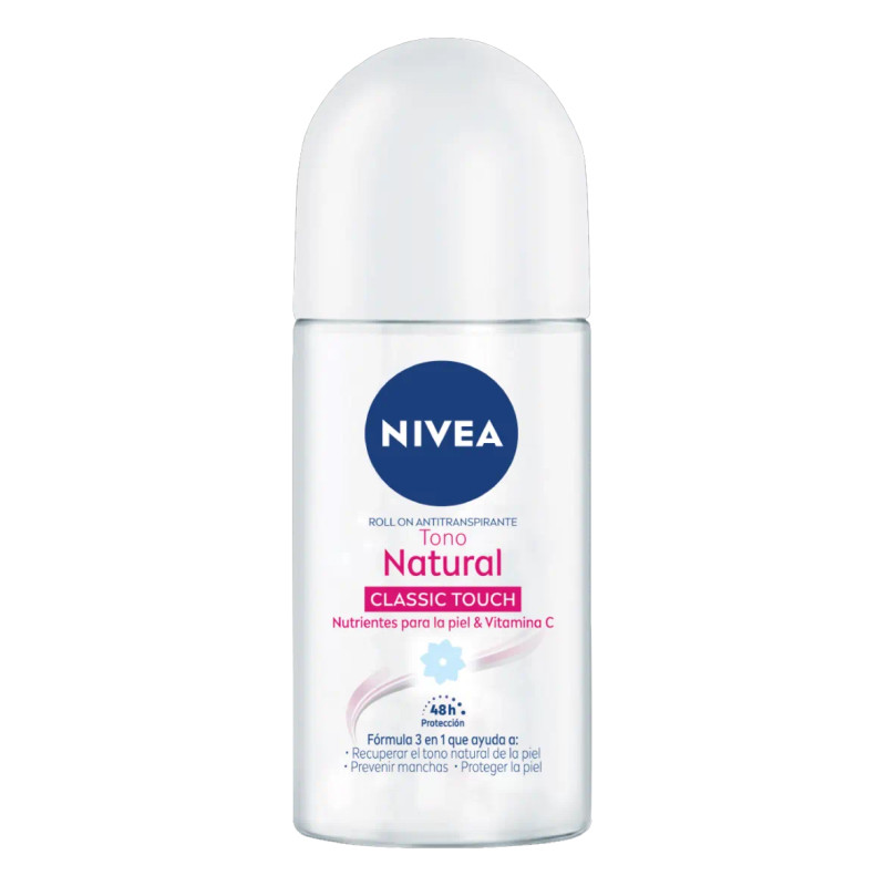 Nivea Roll On Tono Natural Beauty Touch 48h. 50ml.