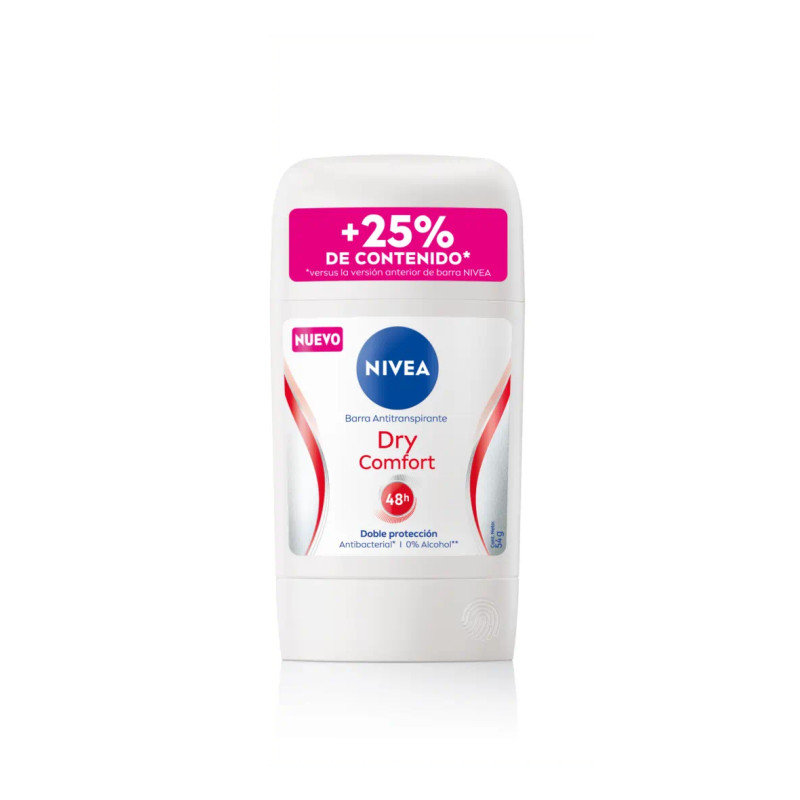 Nivea DEO Barra Dry Confort 48h. 54g.