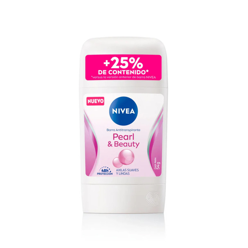 Nivea DEO Barra Pearl & Beauty 48h. 54g.