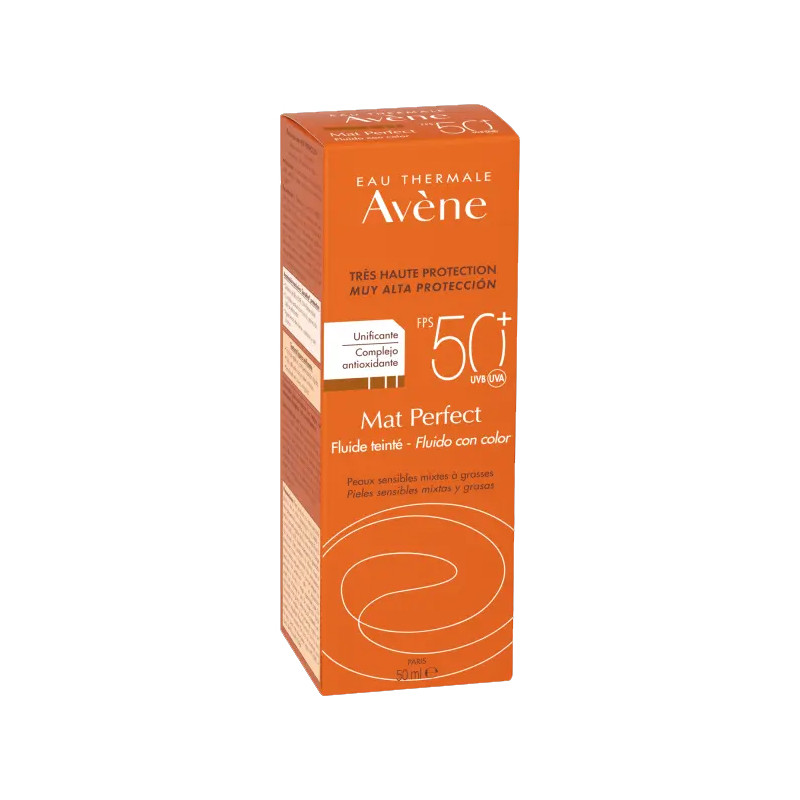 Avéne Fluido Con Color Mat Perfect 50 Pfs 50ml.