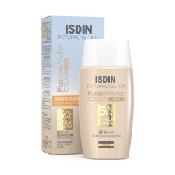 Isdin Fotoprotector Fusion Wather Color Light 50 Fps 50ml.