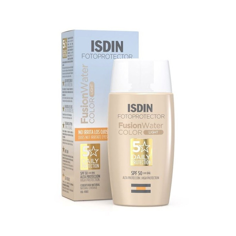 Isdin Fotoprotector Fusion Wather Color Light 50 Fps 50ml.