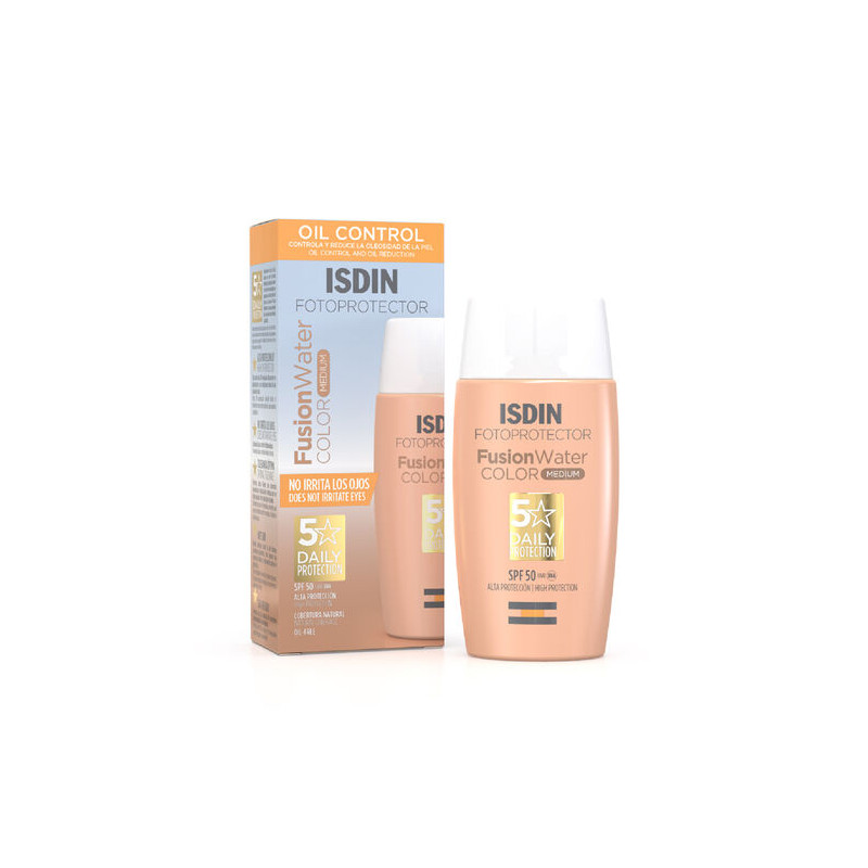 Isdin Fotoprotector Fusion Wather Color Medium 50 Fps 50ml.