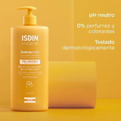 Isdin Gel De Baño Protector Hygiene Avenaisdin Piel Sensible 750ml.