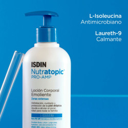 Isdin Nutratopic Pro-Amp Loción Corporal Emoliente 400ml.