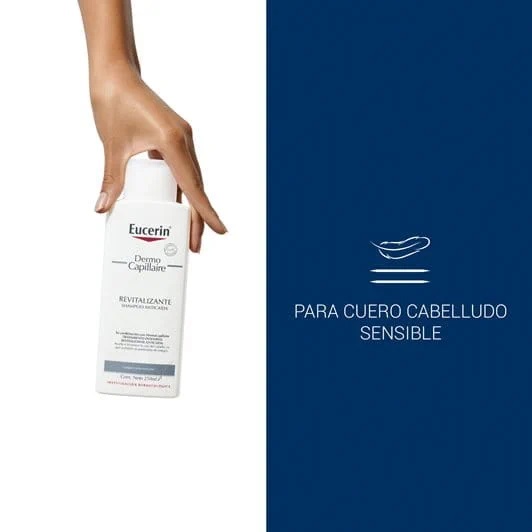 Eucerin Dermocapillar Shampoo Revitalizante Anticaida 250ml Eucerin Shampoo Revitalizante Shampoo - Imagen 4